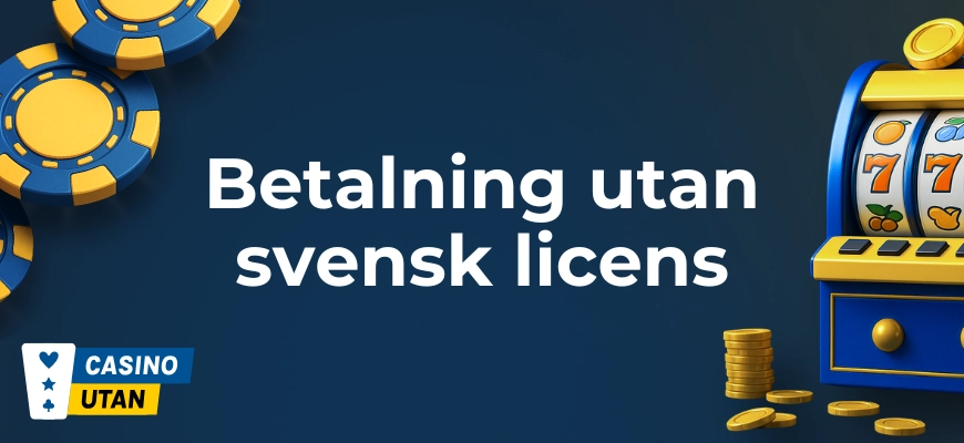 Betalning utan svensk licens