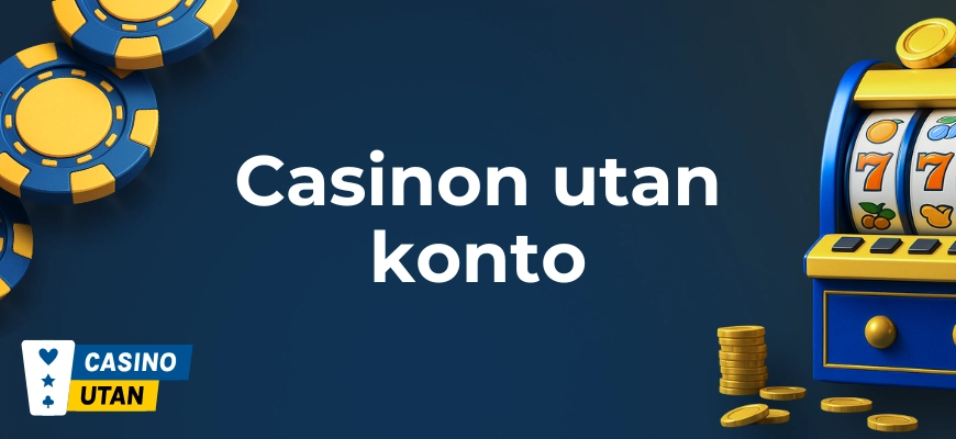 Casinon utan konto logotyp