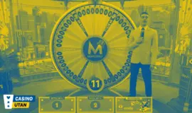 Skärmbild på Monopoly Live från Evolution