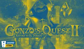 Banner för Gonzo's Quest 2 från NetEnt