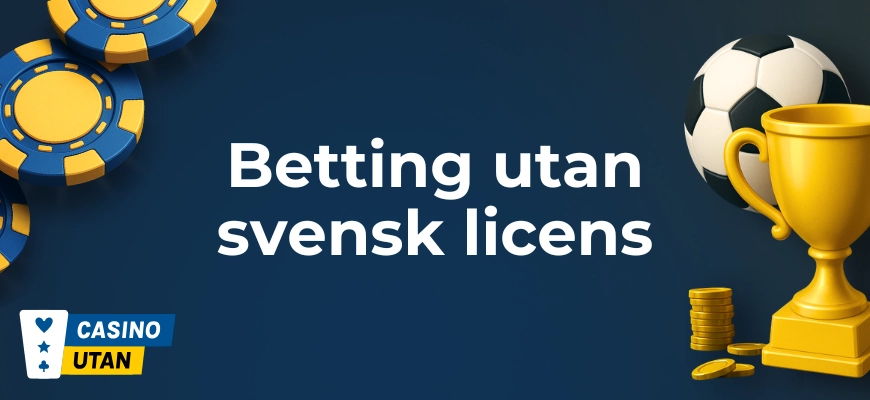 Betting utan svensk licens logotyp