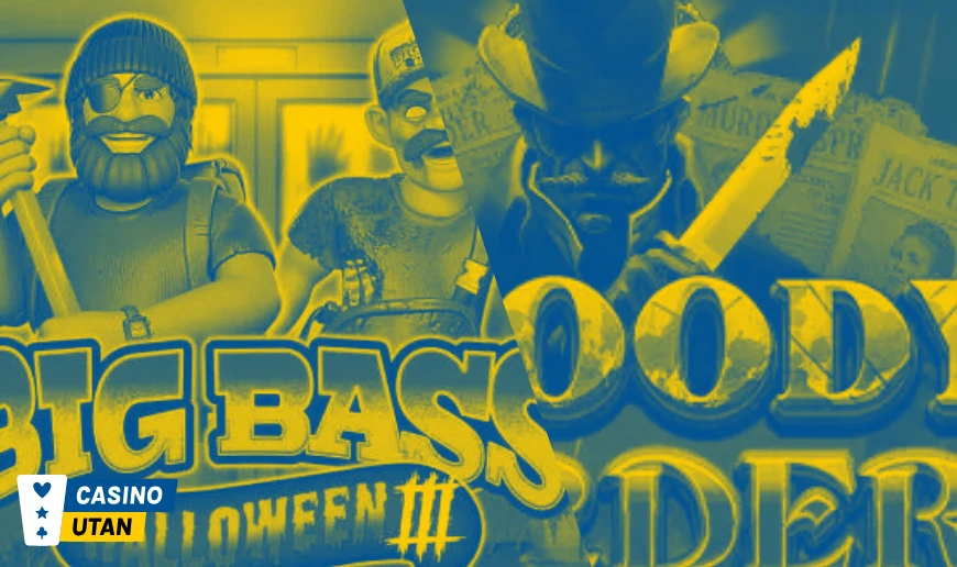 Två slot lanseringar i oktober, Big Bass Halloween 3 och Bloody Murder