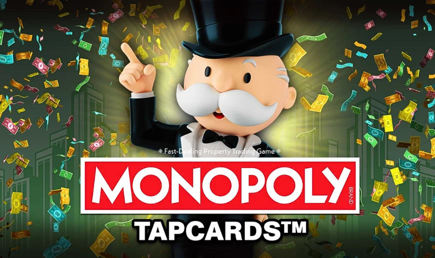 Monopoly Tapcard, en av flera Monopoly casinospel som lanseras i januari